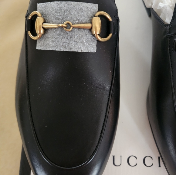 GUCCI PRINCETOWN HORSEBIT MULES NEW IN BOX - Picture 9 of 12
